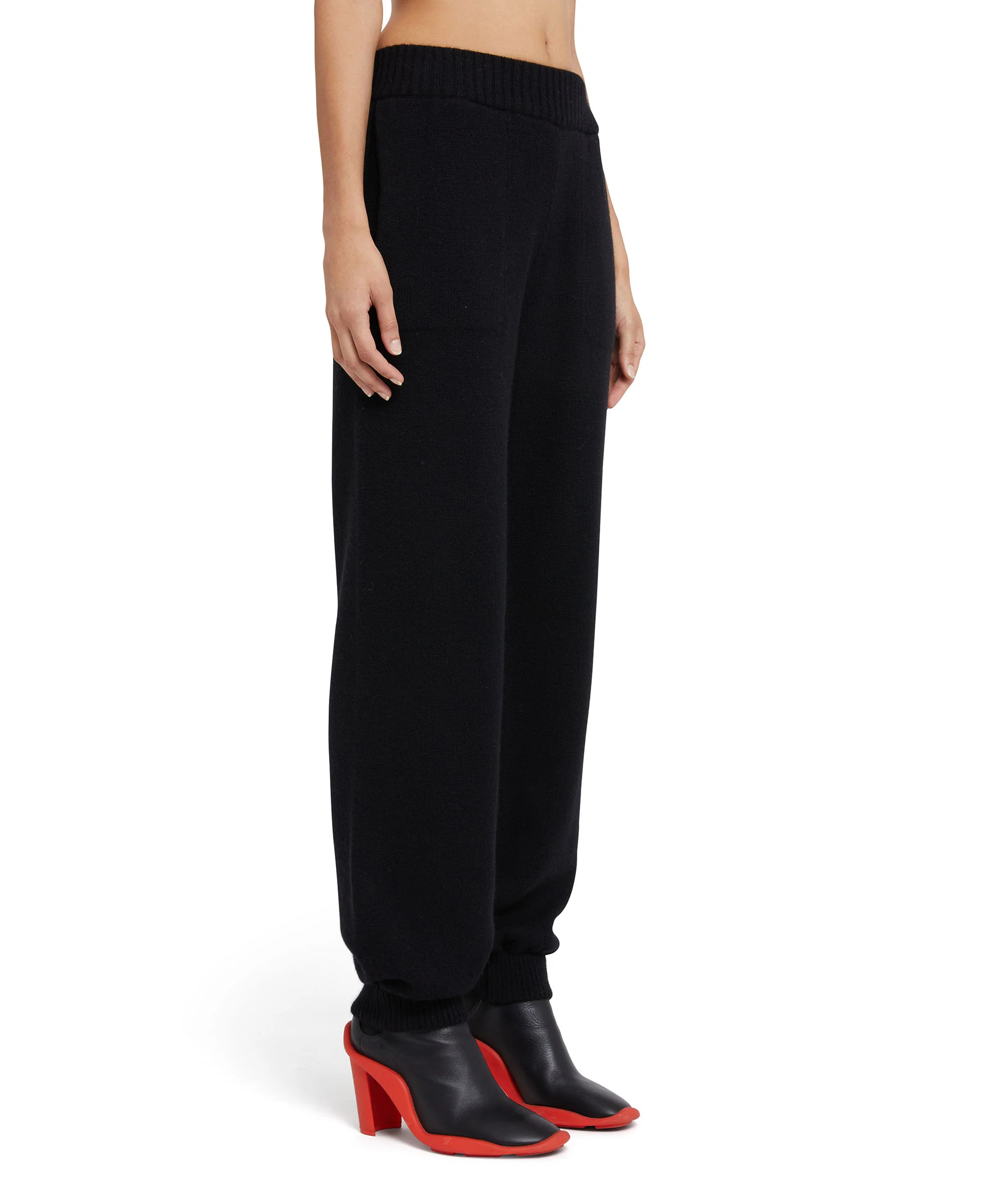 Cashmere blend track pants - Image 4