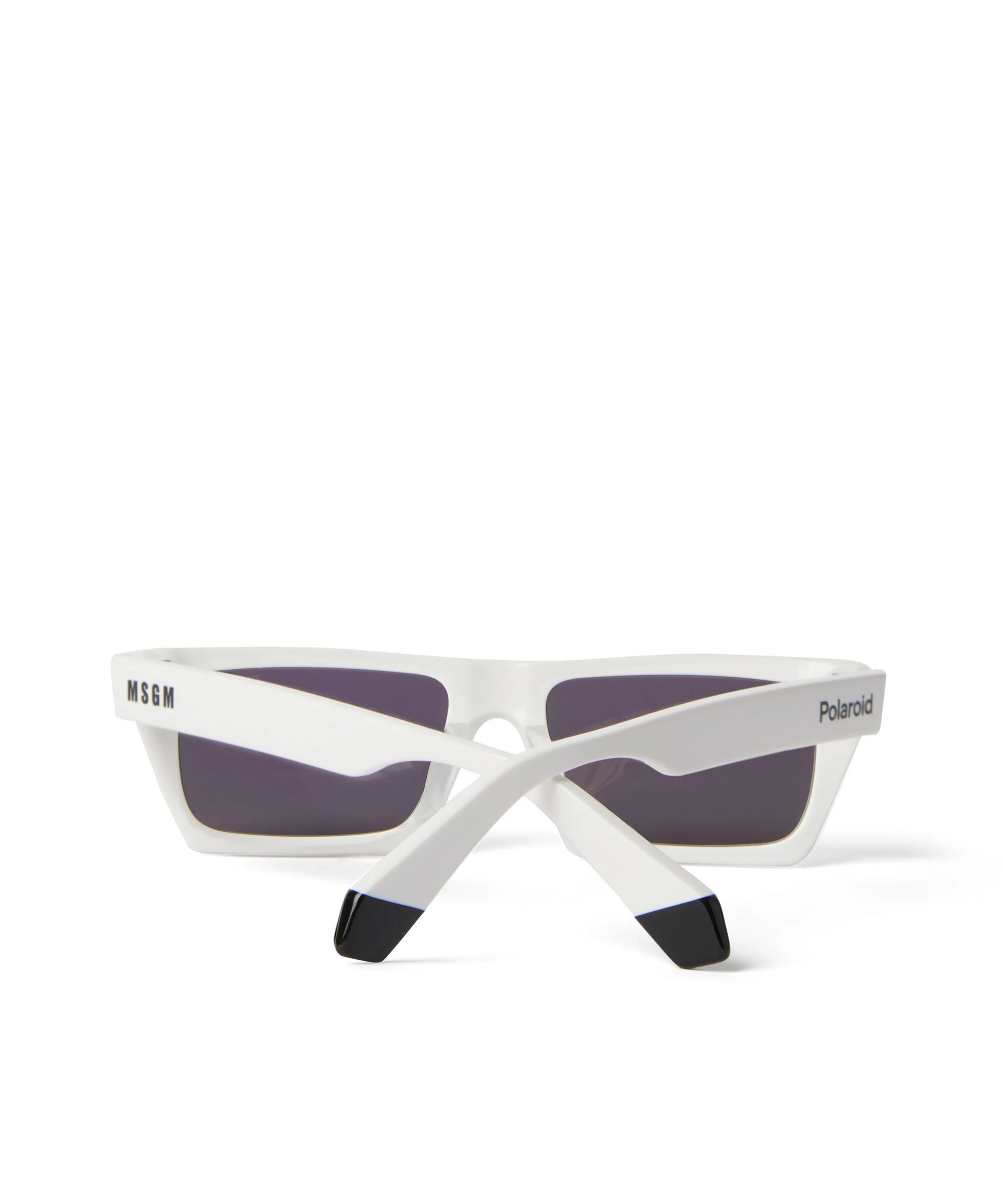 Mirrored sunglasses in Polaroid acetate for MSGM - Image 4